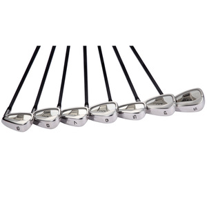 Juego de Palos de Golf de Acero Inoxidable Fundido, Color Plateado, <span class=keywords><strong>para</strong></span> Diestros, Personalizable, con Cavidad Trasera - Product Image 3
