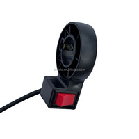 Kits de commande de moteur à balais CC 24V 36V 48V 250W-500W avec accélérateur à pouce et interrupteur de marche arrière pour brouette électrique