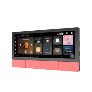 टच स्क्रीन 4 स्पीकर चैनलों के साथ ट्यूया 6.5 इंच स्मार्ट होम बैकग्राउंड म्यूजिक प्लेयर, टच स्क्रीन - Product Image 2