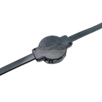 Fuente de luz de punto de 24V RGB Pixel LED para exteriores IP67 impermeable con material de cuerpo de PC DMX512