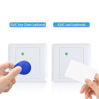 Wiegand RFID sin contacto tarjeta IC Skimmer RS232/485 lector 13,56 Mhz IP68 impermeable Control lector de tarjetas de acceso