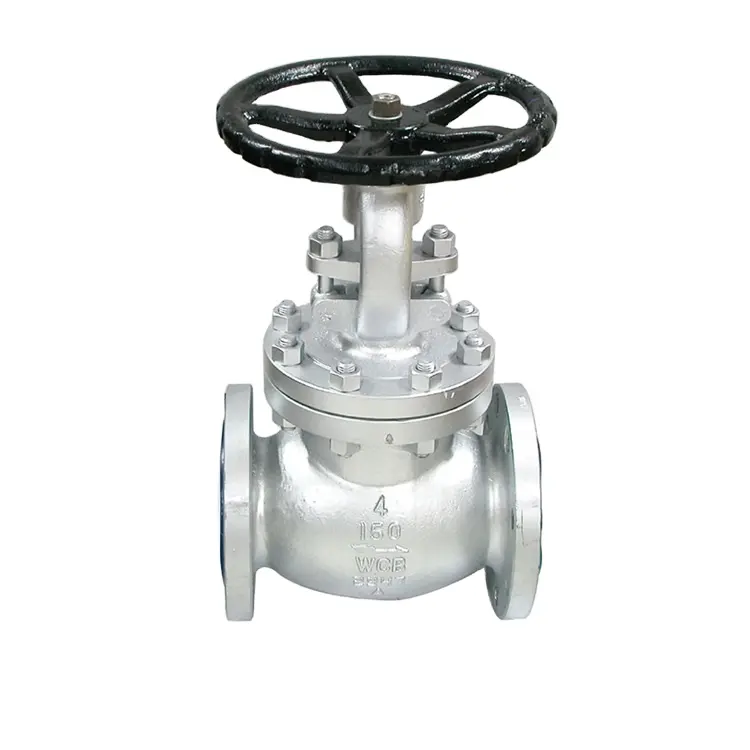 Chiết Giang ANSI B 1610 Class 150 300 6 Inch J41H Carbon Thép Globe Valve Với Bản Vẽ