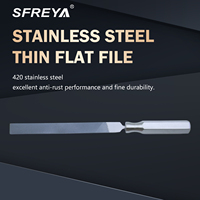 Lime plate en acier inoxydable 420 de qualité industrielle SFREYA, personnalisable OEM/ODM