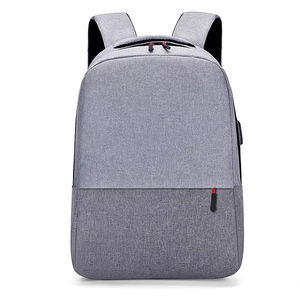 Factory Wholesale Business Waterproof Oxford Zipper USB Anti-Theft Geometric Customized Logo Travel <b>Computer</b> <b>Backpack</b> 20-39L for - Product Image 3