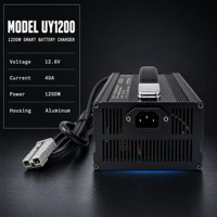 Chargeur rapide haute efficacité 1200W pour vélo électrique et trottinette, batterie lithium 72V 12A, adaptateur universel, achat en gros
