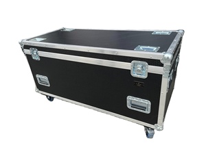 Nhà máy tùy chỉnh nhôm Cáp Lò vi sóng trường hợp chuyến bay với bánh hỗ trợ Pro âm thanh giá trường hợp ODM OEM tùy chỉnh Lưu trữ hiển thị - Product Image 2