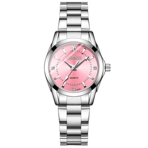 Chenxi Women's Quartz <b>Watch</b> Stainless Steel Band Pink Dial Waterproof Analog Wristwatch For Ladies - Product Image 5