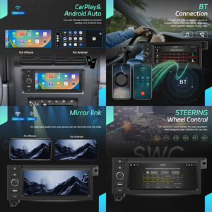 วิทยุติดรถยนต์ Podofo ขนาด 6.86 นิ้ว ระบบ Android 4+64G รองรับ Wireless Carplay สำ<span class=keywords><strong>ห</strong></span>รับรถ Jeep/Chrysler/Dodge พร้อม WIFI GPS <span class=keywords><strong>ห</strong></span>น้าจอ IPS สำ<span class=keywords><strong>ห</strong></span>รับรถยนต์ OEM - Product Image 2