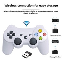 Manette sans fil GPD 2.4G pour Android Mobile TVBox PS3 PC360 Version de charge avec vibration pour jeu Stick Computer Game