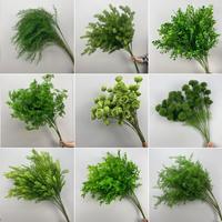 JA-36 Plantes artificielles pour mariage, arrangements floraux, gypsophile, eucalyptus, fleurs artificielles de style japonais, fleurs en soie