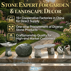 Bancas Comerciales <span class=keywords><strong>de</strong></span> Granito para Exteriores con Respaldo, Directas <span class=keywords><strong>de</strong></span> Fábrica, para Jardín, Villa y Patio - Product Image 6
