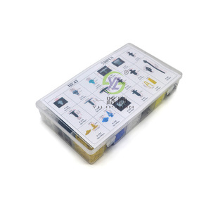 Kit de réparation de fixations automobiles universelles HE43, 730 pièces, types variés, pour une utilisation fluide - Product Image 3