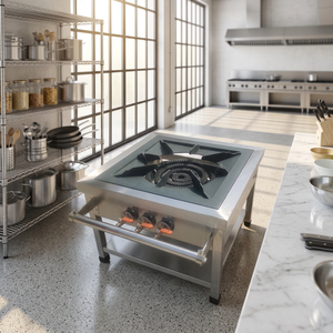 Cuisinière à <span class=keywords><strong>gaz</strong></span> à trois brûleurs - Product Image 1