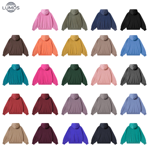 <span class=keywords><strong>Sweat</strong></span> à capuche unisexe en coton épais, style vintage américain, effet batik délavé et vieilli, streetwear pour l'hiver, vente en gros - Product Image 4