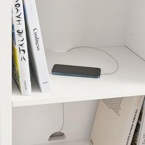 <span class=keywords><strong>Escritorio</strong></span> de Madera Blanco con Estantería, Super Set para Estudio y Computadora, MOQ 100, Directo de Fábrica - Product Image 6