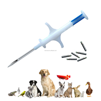 Micro-puce RFID FDX-B EM4305 pour animaux de compagnie, chiens, poissons, lapins, tortues, souris, seringue, micro-puce miniature, petite taille 1,25 x 7 mm, vente en gros