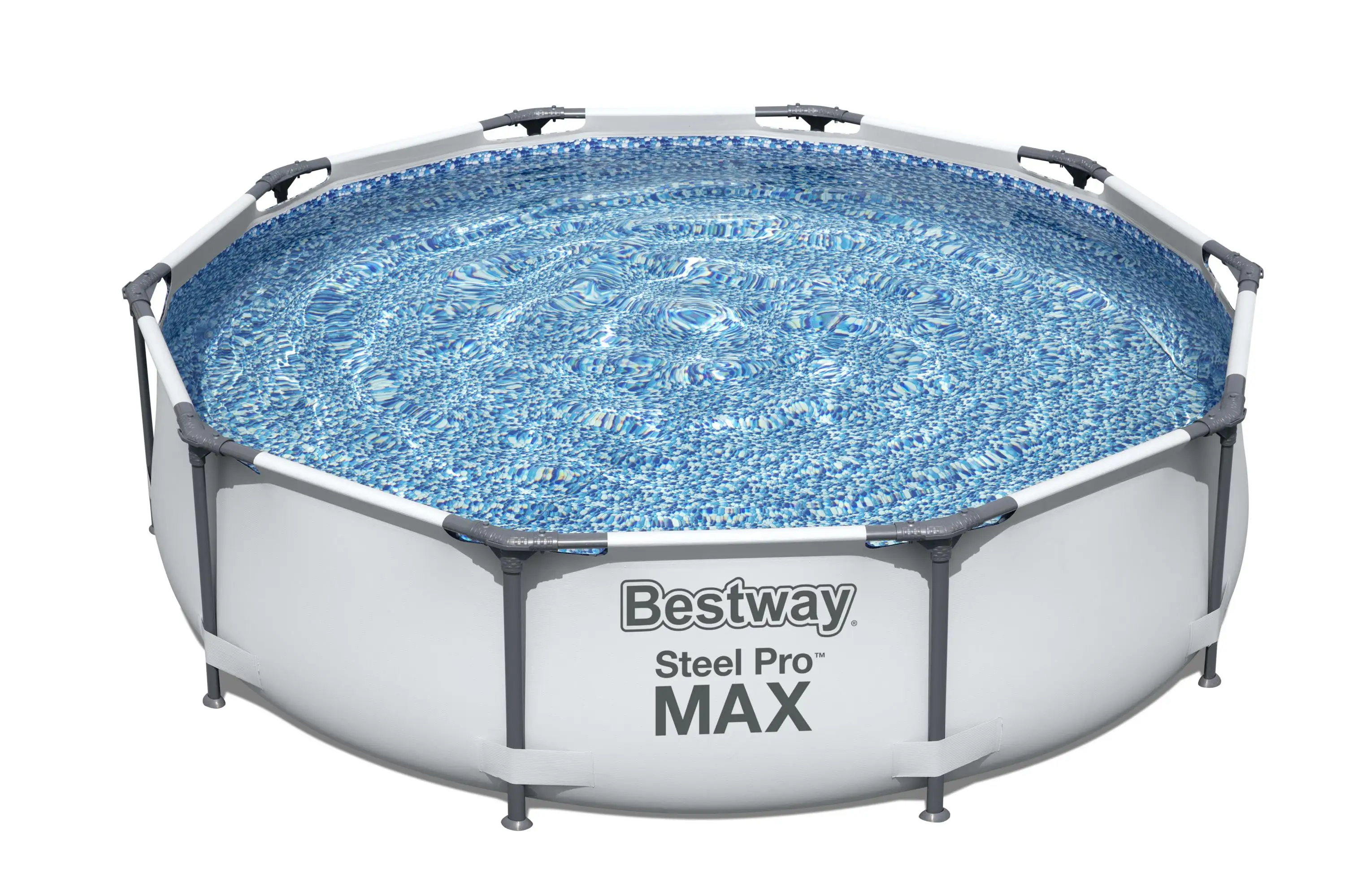 Piscina Bestway 56408 estrutura metálica aço inoxidável piscinas natação ao ar livre