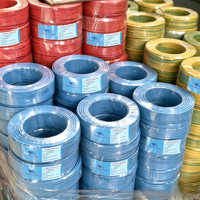 Cable Eléctrico de Cobre Puro TD con Aislamiento de PVC de 1.5mm 2.5mm para Cableado Doméstico BV/BVR/BVV/BVVB