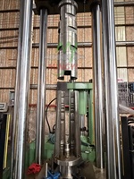 Presse hydraulique Master Pillar 250T en acier inoxydable pour hydroformage de colonnes d'escalier et fabrication de piliers par expansion d'eau