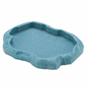 יצרן OEM לוגו מותאם אישית לחיות מחמד מזין קערת צב מזון ומים אגן קערת ABS שרף עמיד זוחלים מזין שתיין לחיות מחמד להאכיל - Product Image 6