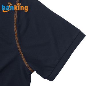 Camiseta Henley de Manga Corta para Hombre Ehanking, Informal, de Color Sólido, Transpirable, para Golf, Deportes, con Bolsillo de Poliéster - Product Image 4