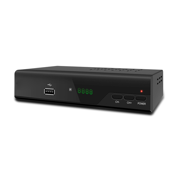 OEM Factory Terrestrial Digital TV Receiver WiFi YouTube DVB-T2 Set Top Box Converter Box Decoder H.265 Support 1080p HD CE