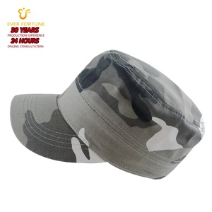 Chất Lượng Cao Tùy Chỉnh Thiết Kế Ngụy Trang Phẳng Top Mũ Bóng Chày Biểu Tượng Tùy Chỉnh 100% Cotton Du Lịch Ngoài Trời Thể Thao Giản Dị Hat Bán Buôn - Product Image 4