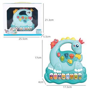 Jouets de clavier musical intelligent pour l'éducation précoce Samtoy, instruments pour bébés, orgue électronique <span class=keywords><strong>anglais</strong></span> avec <span class=keywords><strong>musique</strong></span> - Product Image 5