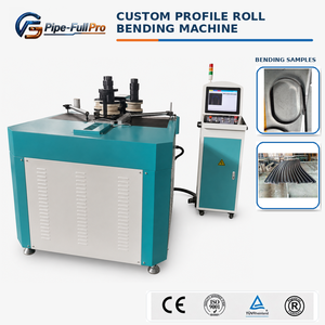 High Precision CNC Aluminum Profile Arc Bending Machine for Window Door with Servo Motor and PLC Control Rolling Bending - Product Image 1