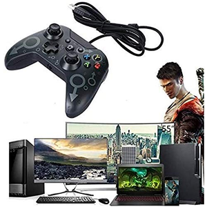 สำหรับจอยเกมแบบมีสาย USB หนึ่งอัน พร้อมระบบสั่น รุ่น N-1 คอนโทรลเลอร์คุณภาพสูงสำหรับคอนโซล Xbox - Product Image 2