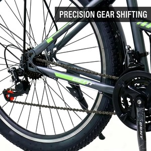 New 26 Inch <strong>Step</strong> Mountain Bike Women Commuter 21 Speed Urban Rear Cargo Rack Full Fenders - Product Image 6