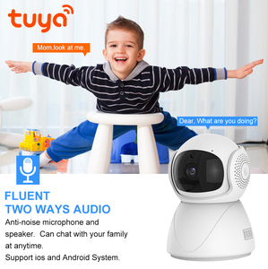 3MP tuya akıllı wifi güvenlik kamerası pan tilt 360 derece otomatik izleme hareket algılama alarmı iki yönlü ses sd kart bulut depolama - Product Image 3