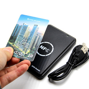 Lector de tarjetas RFID NFC de 125 kHz y 13,56 MHz, lector y grabador para sistema de control de acceso con tarjetas IC - Product Image 1