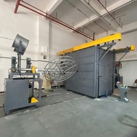 Machine de rotomoulage à 2 bras Shuttle
