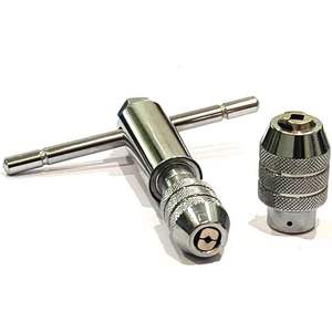 Clé à main assortie à cliquet avec têtes interchangeables de 1/8 à 1/4 pouce, M3 à M6, en acier chromé - Product Image 5