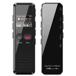 V90C High-Quality Digital Audio Voice Recorder Colorful Display Screen Telephone Recording Real Time Display MP3 Player