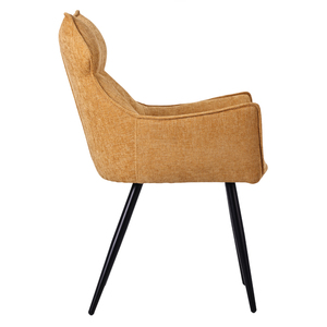 Sedia <span class=keywords><strong>da</strong></span> <span class=keywords><strong>pranzo</strong></span> moderna di lusso in <span class=keywords><strong>tessuto</strong></span> bouclé nordico per ristoranti commerciali, campione gratuito dal produttore cinese - Product Image 3