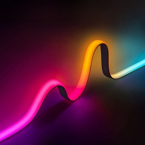 Tira de Neón Flexible de Silicona de Alta Densidad 1428LED/m RGB+CCT de 15 mm, IP65 DC24V, Luces de Neón Inteligentes Flexibles para Decoración de Habitaciones - Product Image 2