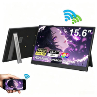 Moniteur portable ultra-fin 15,6 pouces IPS Full HD 1080P, écran secondaire externe pour ordinateur portable, Mac, téléphone, jeux