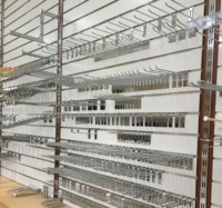 Crochets de suspension robustes pour panneaux grillagés métalliques, présentoirs de magasin, maison, hôtel, boutique, affiches et supports d'affichage