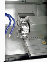 HANSUN-5LS - Torno CNC Automático de Doble Eje de Alta Precisión con un Solo Husillo, Herramienta de Corte de Diamante, Diámetro Máximo de 380 mm
