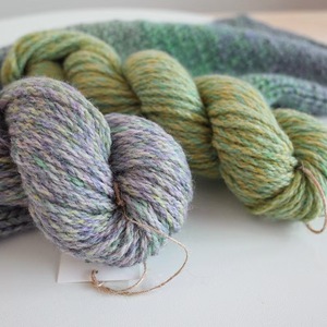 2/9NM3 Ply 50g fil de laine pure tissé à la main fil d'aiguille de laine grossière 5mm aiguille fil mélangé de laine forte pour le tissage teint - Product Image 4