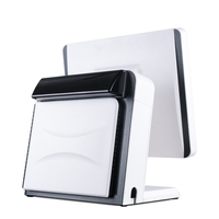 Nouvel écran tactile capacitif LCD rétroéclairé tout-en-un de 15,6 pouces, 10 points multi-touch, USB 2.0, pour magasin de détail, restaurant, supermarché