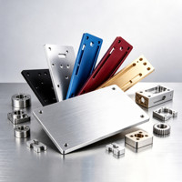 Service de fraisage CNC OEM, pièces usinées personnalisées en aluminium, acier, plastique, support d'encastrement, prototype à la production