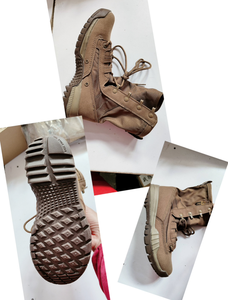 Bottes de combat légères TSB1103 marron foncé pour l'entraînement d'infanterie, semelle extérieure en caoutchouc + EVA, manchons respirants - Product Image 3