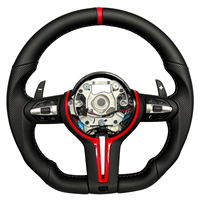 Volant de voiture en cuir personnalisé pour BMW F30 F10 F15 F36 F01 F20 F22 F25 F31 F32 E60 E70 E71 E90 X6 M3 M4 M6