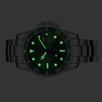 Montre de luxe Citizen au design unique en acier inoxydable, style affaires, avec fond transparent, affichage de la date, résistance à l'eau 3 ATM, sportive