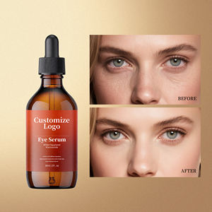 Logotipo personalizado Oem Odm Instant Lift Cafeína Escualano Niacinamida Ácido hialurónico Bajo el cuidado de los ojos Suero ordinario - Product Image 4