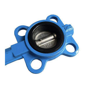 วาล์วผีเสื้อเวเฟอร์แบบด้ามจับดำเนินการลิ้น2 "3" 4 "วาล์ว304สแตนเลส - Product Image 2