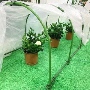 Garten wachsen Tunnel Pflanze Abdeckung Form Poly Gemüse Gewächshaus Garten Reifen wachsen Garten Bogen Unterstützung